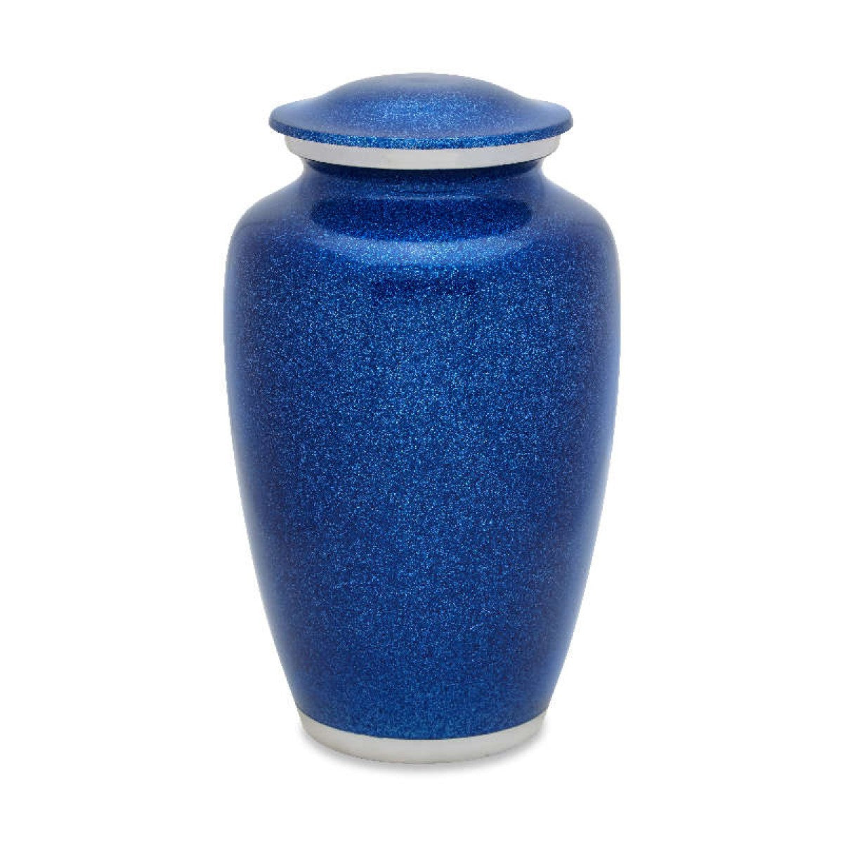 blue elephant cremation urn for ashes, adult