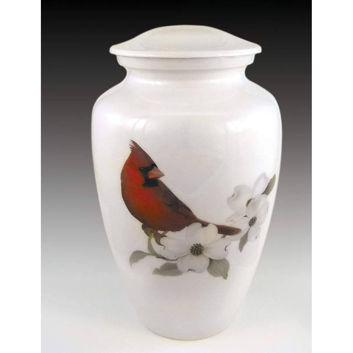 cardinal human  urn for ashes 