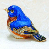 small bluebird cremation urn for ashes