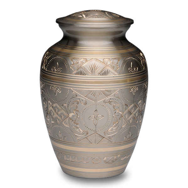 Medium-size Platinum Pet Urn