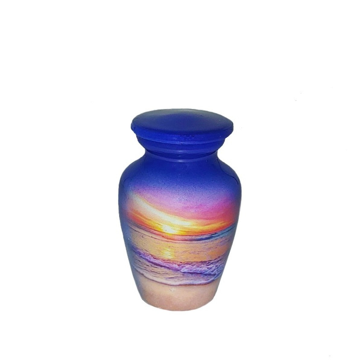 purple siesta key ocean mini urn for ashes